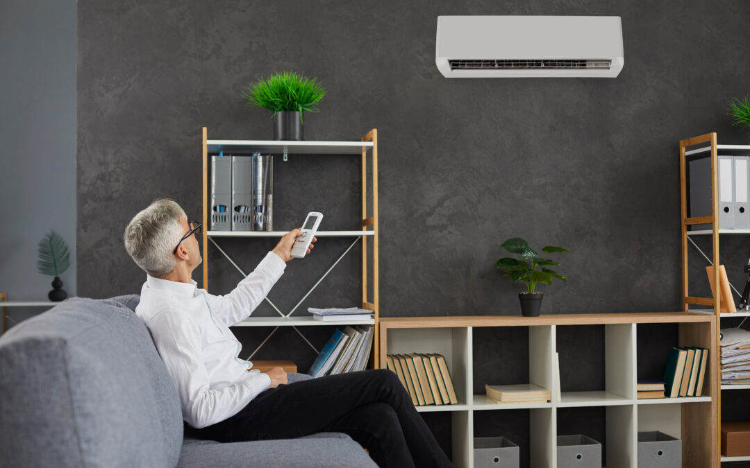 Klimaanlage im Büro.